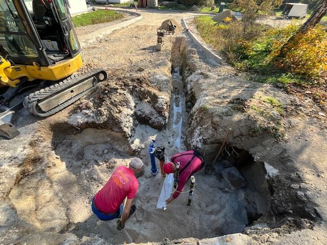 Výstavba vodovodu 6